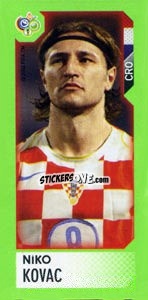 Sticker Niko Kovac - FIFA World Cup Germany 2006. Mini album - Panini