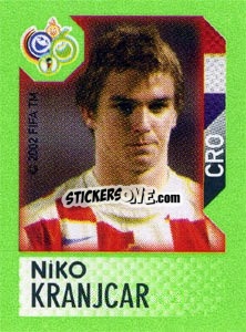 Sticker Niko Kranjcar - FIFA World Cup Germany 2006. Mini album n. 234 - Panini