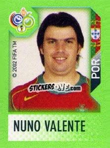 Figurina Nuno Valente - FIFA World Cup Germany 2006. Mini album - Panini