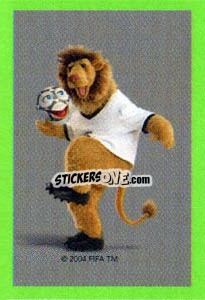 Sticker Official Mascot - FIFA World Cup Germany 2006. Mini album n. 2 - Panini