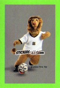 Sticker Official Mascot - FIFA World Cup Germany 2006. Mini album n. 3 - Panini