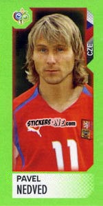 Sticker Pavel Nedved - FIFA World Cup Germany 2006. Mini album n. 203 - Panini