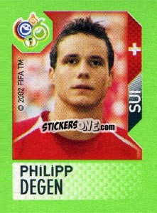 Sticker Philipp Degen - FIFA World Cup Germany 2006. Mini album n. 261 - Panini