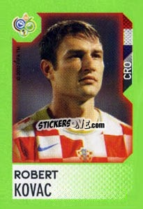 Sticker Robert Kovac - FIFA World Cup Germany 2006. Mini album - Panini