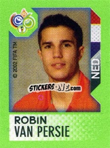 Sticker Robin van Persie - FIFA World Cup Germany 2006. Mini album - Panini