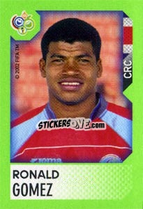 Sticker Ronald Gomez - FIFA World Cup Germany 2006. Mini album n. 21 - Panini