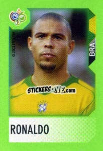 Cromo Ronaldo - FIFA World Cup Germany 2006. Mini album - Panini