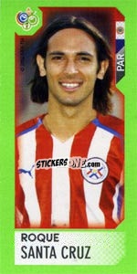 Sticker Roque Santa Cruz - FIFA World Cup Germany 2006. Mini album n. 66 - Panini