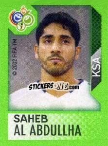 Sticker Saheb Al Abdullha - FIFA World Cup Germany 2006. Mini album n. 316 - Panini