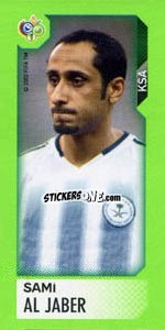 Sticker Sami Al Jaber - FIFA World Cup Germany 2006. Mini album n. 319 - Panini