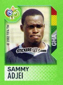 Sticker Sammy Adjei - FIFA World Cup Germany 2006. Mini album n. 195 - Panini