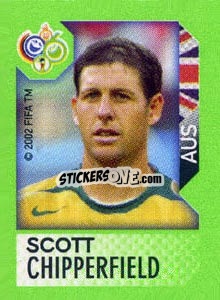 Sticker Scott Chipperfield - FIFA World Cup Germany 2006. Mini album - Panini