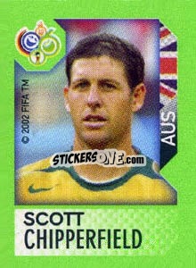 Sticker Scott Chipperfield - FIFA World Cup Germany 2006. Mini album n. 240 - Panini