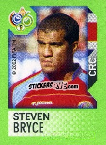Sticker Steven Bryce - FIFA World Cup Germany 2006. Mini album n. 25 - Panini