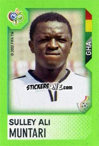 Sticker Sulley Ali Muntari - FIFA World Cup Germany 2006. Mini album n. 194 - Panini