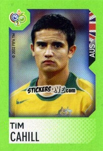 Sticker Tim Cahill - FIFA World Cup Germany 2006. Mini album n. 241 - Panini