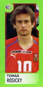 Sticker Tomas Rosicky - FIFA World Cup Germany 2006. Mini album n. 209 - Panini