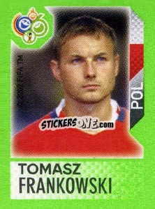 Sticker Tomasz Frankowski - FIFA World Cup Germany 2006. Mini album - Panini