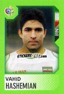 Cromo Vahid Hashemian - FIFA World Cup Germany 2006. Mini album - Panini