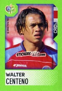 Sticker Walter Centeno - FIFA World Cup Germany 2006. Mini album n. 17 - Panini
