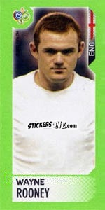Sticker Wayne Rooney - FIFA World Cup Germany 2006. Mini album n. 55 - Panini