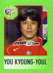 Sticker You Kyoung-Youl - FIFA World Cup Germany 2006. Mini album n. 276 - Panini