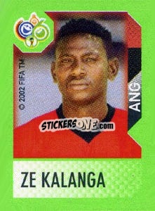 Sticker Ze Kalanga - FIFA World Cup Germany 2006. Mini album n. 168 - Panini