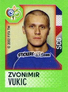 Sticker Zvonimir Vukic - FIFA World Cup Germany 2006. Mini album n. 125 - Panini