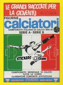 Figurina Copertina Calciatori 1965-66 - Calciatori 1996-1997 - Panini