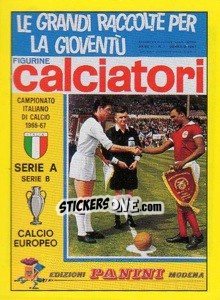 Cromo Copertina Calciatori 1966-67