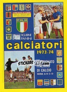 Figurina Copertina Calciatori 1973-74