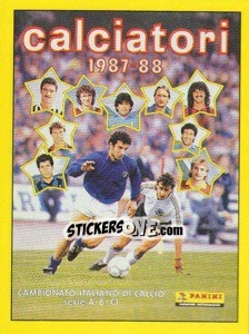 Sticker Copertina Calciatori 1987-88 - Calciatori 1996-1997 n. 27 - Panini
