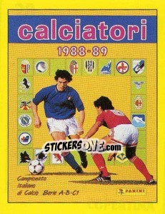 Figurina Copertina Calciatori 1988-89