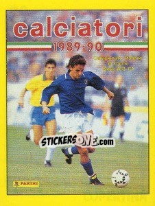 Figurina Copertina Calciatori 1989-90