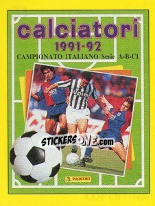 Figurina Copertina Calciatori 1991-92 - Calciatori 1996-1997 - Panini