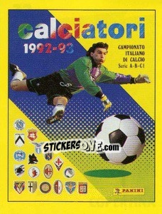 Figurina Copertina Calciatori 1992-93