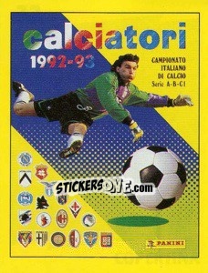 Cromo Copertina Calciatori 1992-93