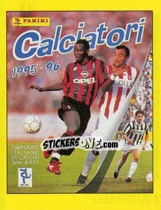 Sticker Copertina Calciatori 1995-96 - Calciatori 1996-1997 n. 35 - Panini