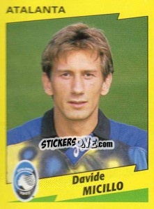 Cromo Davide Micillo - Calciatori 1996-1997 - Panini