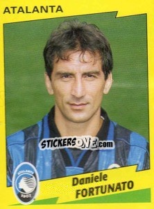 Sticker Daniele Fortunato - Calciatori 1996-1997 n. 49 - Panini