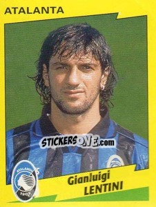 Sticker Gianluigi Lentini - Calciatori 1996-1997 n. 53 - Panini