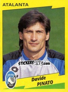 Sticker Davide Pinato - Calciatori 1996-1997 n. 54 - Panini