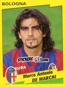 Sticker Marco Antonio de Marchi - Calciatori 1996-1997 - Panini