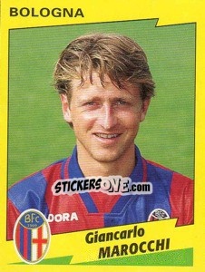 Sticker Giancarlo Marocchi - Calciatori 1996-1997 n. 65 - Panini