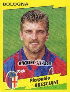 Sticker Pierpaolo Bresciani - Calciatori 1996-1997 n. 71 - Panini
