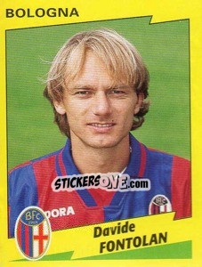 Figurina Davide Fontolan - Calciatori 1996-1997 - Panini