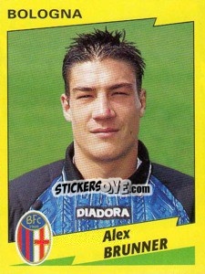 Figurina Alex Brunner - Calciatori 1996-1997 - Panini