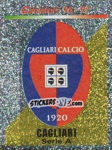 Sticker Scudetto - Calciatori 1996-1997 n. 76 - Panini