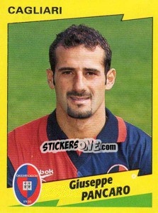 Sticker Giuseppe Pancaro - Calciatori 1996-1997 n. 78 - Panini
