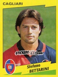 Sticker Stefano Bettarini - Calciatori 1996-1997 n. 81 - Panini